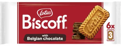 Produktbild von Lotus Biscoff Speculoos Belgische Schokolade 132g – Knuspriger Karamell-Crunch Snack
