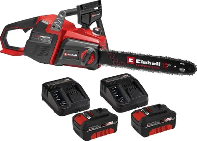Zdjęcie produktu dla EINHELL PROFESSIONAL akumulatorowa pilarka łańcuchowa GP-LC 36/40 Li BL Kit (2x 4,0 Ah)
