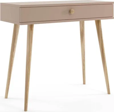 Produktbild von Konsolentisch Bolea 90 cm mit Schublade - Macchiato