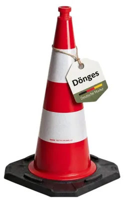 Produktbild von Dönges Verkehrsleitkegel nach TL, retroreflektierend, 750 mm, Folientyp A (RA1)