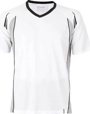 Immagine prodotto di CONA SPORTS CS06 | Maglietta Club Tech Sport + Ökotex - Colore: Bianco/Nero - Taglia: XXL