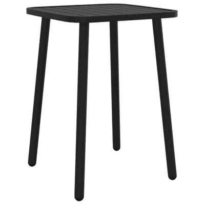 Obrázok produktu pre vidaXL Záhradný stôl antracit 50x50x71 cm Oceľ