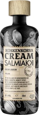 Produktbild von Koskenkorva Cream Salmiakki Likör 15% Vol. 0,5L