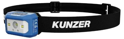 Image de Lampe frontale Kunzer avec technologie COB / LED et fonction capteur avec 300 lumens HL-002