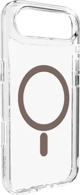 Zdjęcie produktu dla Etui Puro Lite Mag Tpu+Pc Kompatybilne Z Magsafe Na Iphone 17 Air - Przezroczyste Z Brązowym Pierścieniem