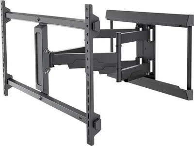 Immagine prodotto di Goobay 71216 Pro Supporto a parete per TV Pro FULLMOTION (XL), nero - supporto per televisori da 43 a 90 pollici (109 - 229 cm), max. 60 kg, completamente mobile (orientabile, inclinabile, regolabile lateralmente)