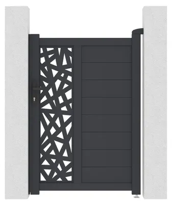 Produktbild von 1 m langes RUIVO-Tor, H. 140 cm + Öffnungsumkehrsatz