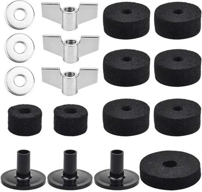 Produktbild von Cymbal-Set 18-teilig mit Schrauben und Dübel für Drums