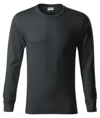 Obrázek produktu pro Rimeck – pánské tričko „Resist“ s dlouhým rukávem PP11096 (3XL) (šedé)