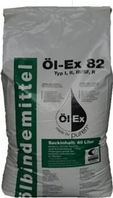 Produktbild von DIVINOL Ölbindemittel ÖL-EX 82 - 10 kg - Typ I, II, III R - Chemikalienbinder für Land & Wasser