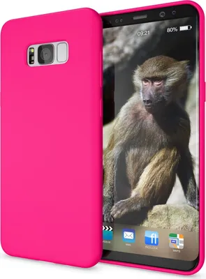 Produktbild von Samsung Galaxy S8 Plus Handy Hülle von NALIA, Ultra-Slim TPU Silikon Neon Case Pink