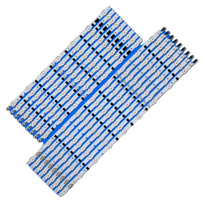 Obrázok produktu pre LED podsvietenie, 16 LED diód na pásik, napätie 3 V na LED, kompatibilné s viacerými modelmi televízorov, 18 kusov v sade