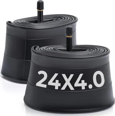 Productafbeelding van Binnenband fatbike 24 x 4,0 - Autoventiel 32 mm - 2 stuks