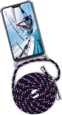 Produktbild von TWIST-Case + TWIST-Cord für Xiaomi Mi A2, Farbe:Nautic Life (Silber)