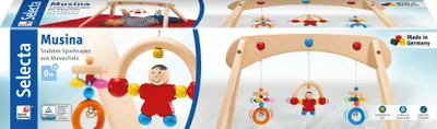 Produktbild von Selecta 61063 Babywelt Spieltrapez Musina