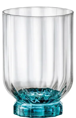Produktbild von Bormioli Rocco Florian, Cocktailglas, 375 ml, Glas, Blau, Transparent
