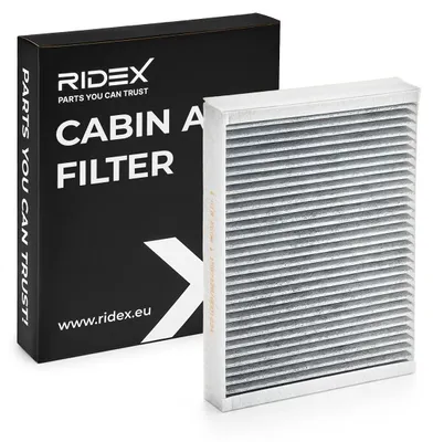 Produktbild von RIDEX 424I0185 Innenraumfilter Pollenfilter für VOLVO V70 II (285) Aktivkohle