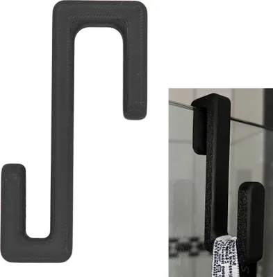Produktbild von Handtuchhaken Duschtür Duschkabine Halter Handtuchhalter Kleiderhaken Universal