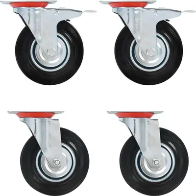 Produktbild von Cloris Designermöbel 32er Set Lenkrollen 125 mm 2024 Neu