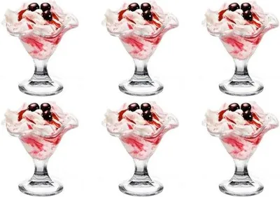 Produktbild von Famanu Gläser Eisbecher Set - 6 Stück