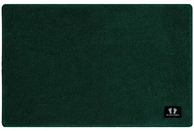 Productafbeelding van Antislip badmat, absorberende badmat, microvezel, zachte badmat, machinewasbaar, gecertificeerd volgens Standard 100, 40 x 60 cm, donkergroen