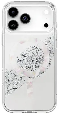 Image de Coque UNIQ Coehl Crystelle pour iPhone 17 Pro Max Argent