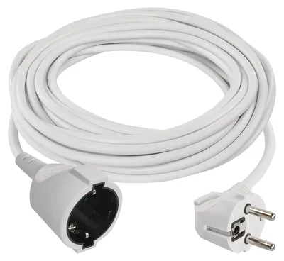 Immagine prodotto di Cavo di prolunga EMOS 10 m Schuko, prolunga di alimentazione per interni IP20, H05VV-F3G 1,5 mm2, P0120R
