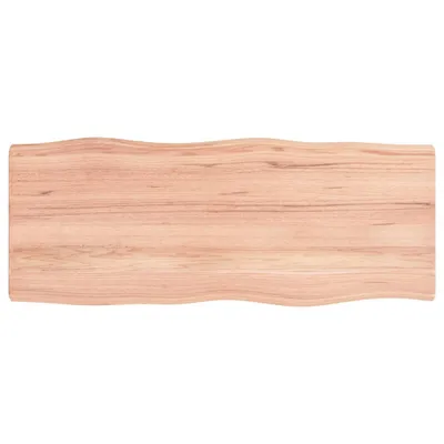 Produktbild von vidaXL Tischplatte 100x40x(2-4) cm Massivholz Behandelt Baumkante