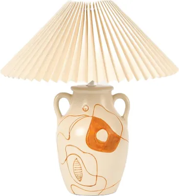 Produktbild von HOMLA TETO Keramik-Tischlampe 35,5x35,5x38 cm