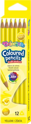Obrázok produktu pre Trojhranné ceruzky 12 ks Colorino Yellow