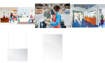 Produktbild von FRANKEN Schutzscheibe Plexiglas, (B)1.000 x (H)650 mm