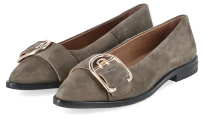 Immagine prodotto di Copenhagen Shoes, ballerine da donna, modello MY SUCCES, colore verde, materiale: pelle, taglia: 36