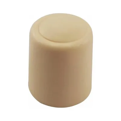 Produktbild von Wand-u. Bodentürpuffer - ø 30 mm, Höhe 32 mm, Kunststoff elfenbein
