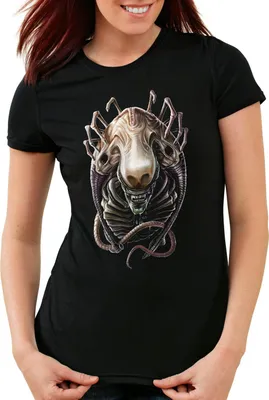 Produktbild von style3 Alien Creation Damen T-Shirt ripley alien xenomorph nostromo