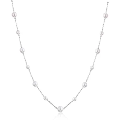 Image de Colliers Collier de perles Sagapò argent collection Sagesse - femme