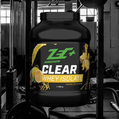 Produktbild von Clear Whey Isolate (900g) Crumb Tea Lemon