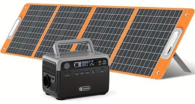 Immagine prodotto di Power bank - Batteria portatile - Alimentazione di emergenza - Generatore solare - Centrale di alimentazione