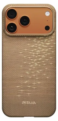Immagine prodotto di Custodia Pitaka Ultra-Slim, Golden Glint - iPhone 17 Pro