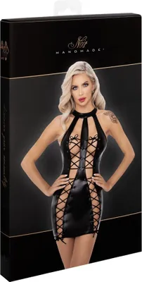 Image de Noir Kleid offen S
