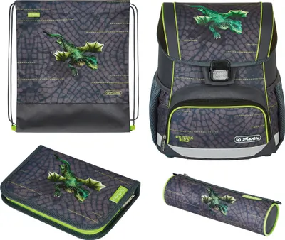 Produktbild von Herlitz Schulranzen Loop Plus Dragon Tale