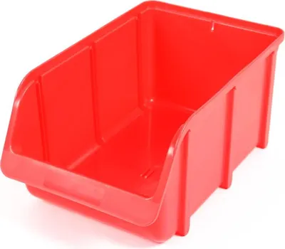 Image de Hünersdorff Bac à bec gerbable en PP taille 4 rouge 207x155x332 mm Atelier