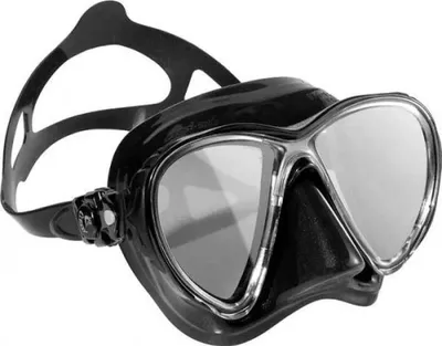 Produktbild von Cressi Evo Big Eyes Mirror Tauchmaske Schwarz  Herren,Damen Schwarz One Size