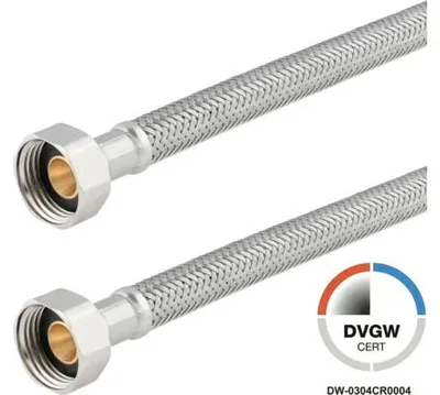 Produktbild von veporit Flexschlauch 1/2 IG x 1/2" IG x 500 mm DVGW "