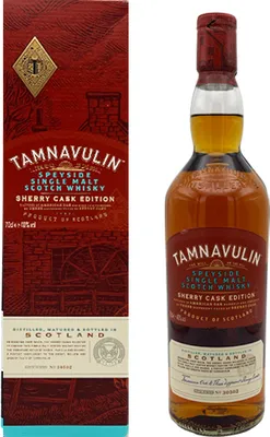 Produktbild von Tamnavulin Sherry Cask Single Malt Scotch Whisky, 40% Vol. 0,7 l