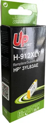 Produktbild von UPrint kompatible Tinte/Tinte zu 3YL83AE, HP 912XL, gelb, 825s