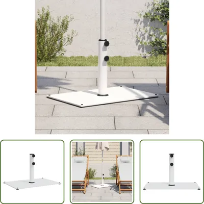 Produktbild von The Living Store Sonnenschirmständer Ø32/38/48 mm Mast 15 kg Rechteckig