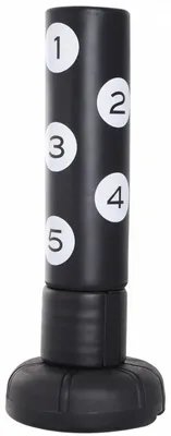 Produktbild von Standboxsack freistehend 176 cm FLEX-System nummerierte Trefferzonen befüllbarer Sockel Kunststoff Schwarz
