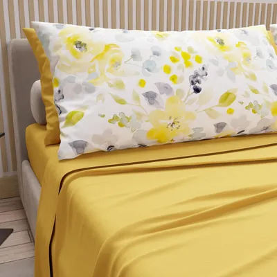 Imagen del producto de Solidchoice: Juego de ropa de cama de algodón con estampado digital