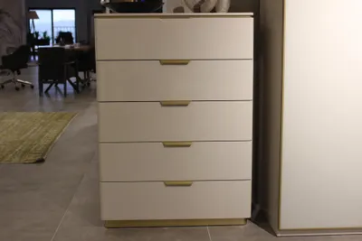 Immagine prodotto di Mobili di design camera da letto cassettiera con 4 cassetti armadio in legno legno nuovo
