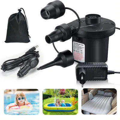 Obrázok produktu pre Elektrická vzduchová pumpa, pumpa na nafukovacie matrace, 2 v 1, elektrická pumpa